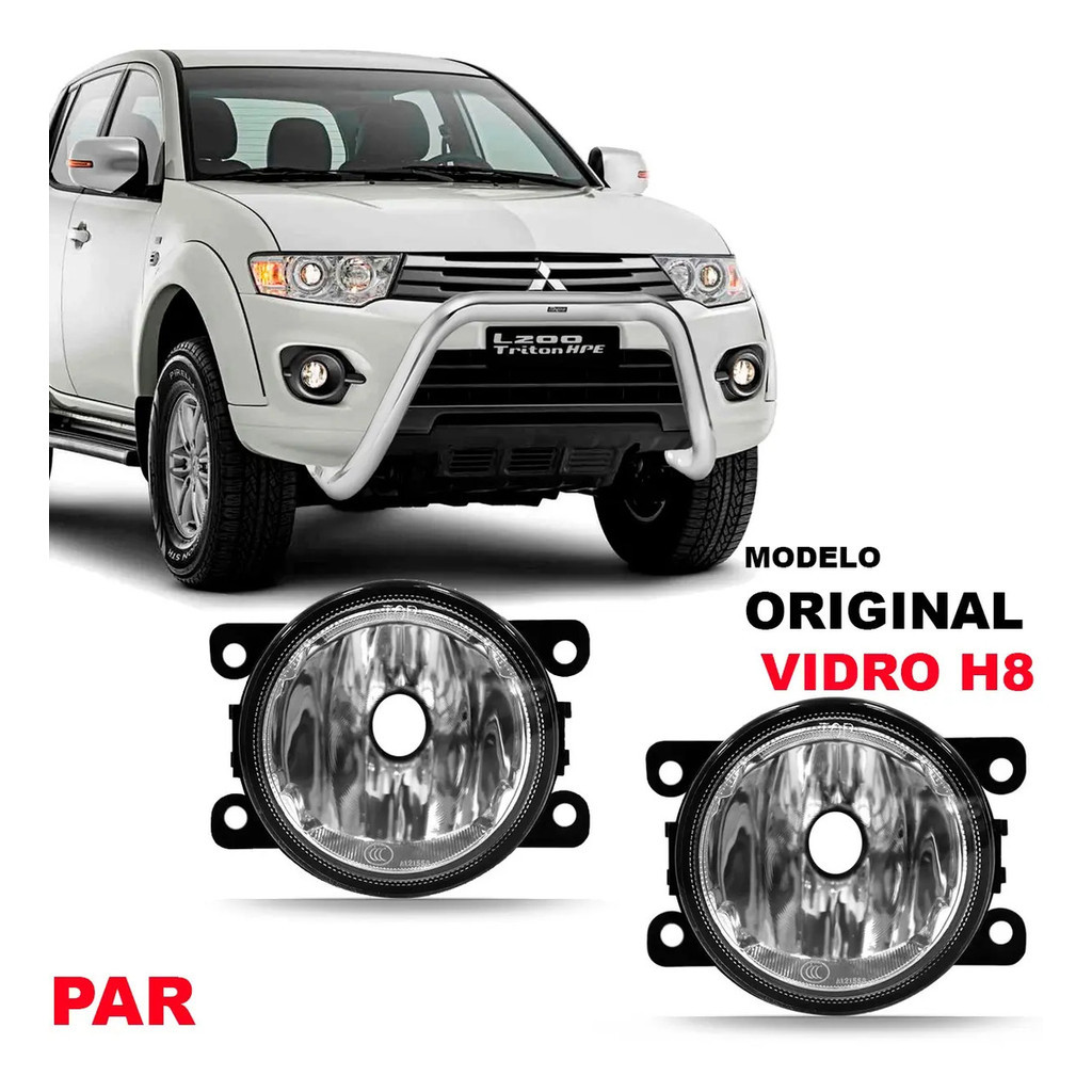 Par Cibie Mitsubishi L200 Triton Hpe Vidro 2013