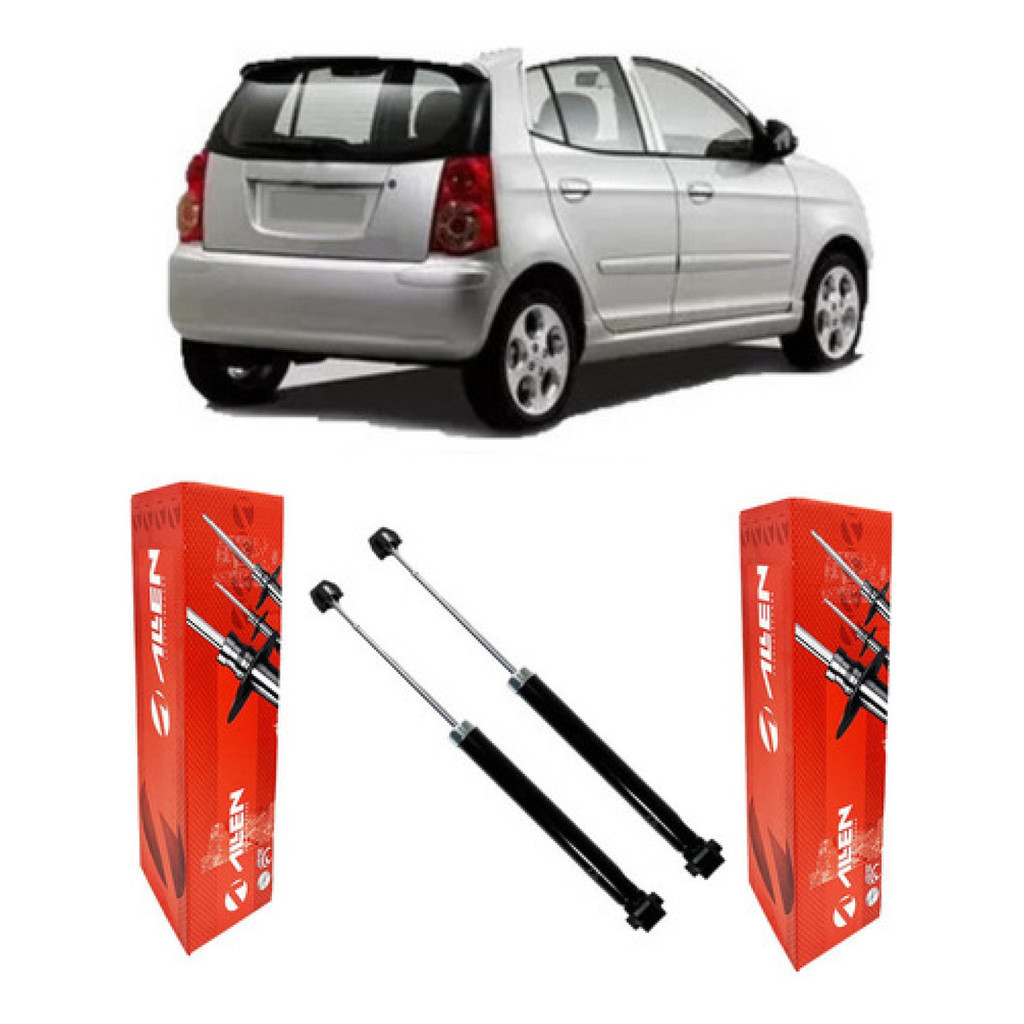Par Amortecedor Traseiro Kia Picanto 2006 2007 2008 09 2010