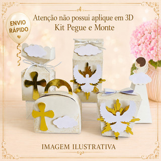 Kit Festa  Batizado   - Lembrancinhas Aniversário ENVIO RAPIDO - qualidade e preço justo - PEGUE E MONTE