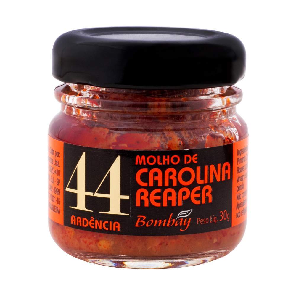 Molho de Pimenta Carolina Reaper