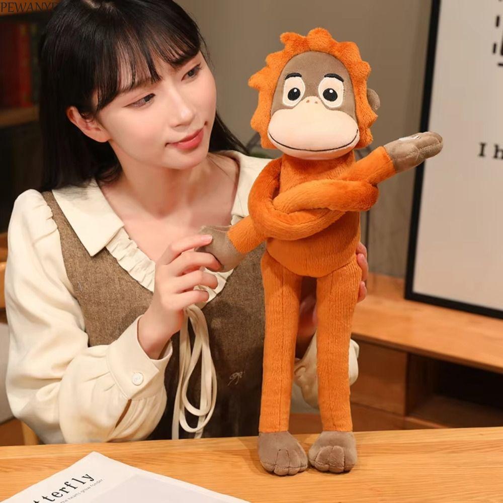 PEWANYDI Boneca De Macaco De Pelúcia Grande , De Simulação Gorila De Braço Longo ,