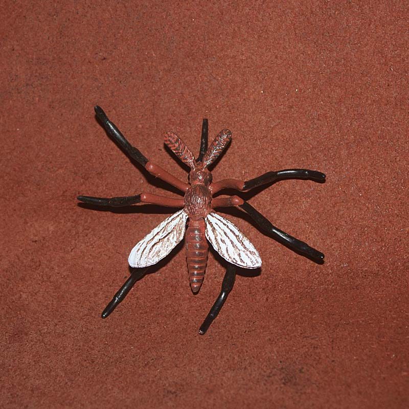 Safari genuíno bens a granel simulação modelo Animal brinquedo de plástico ornamentos inseto cena mosquitos