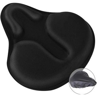 Capa de Almofada de Gel para Assento de Bicicleta para Conforto, Tamanho Grande e Respirável, Compatível com Bicicletas 