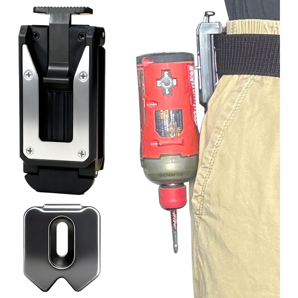 [MAGG HEVI] Tool Holster Compatible with Milwaukee M12 New Generation Tools,Gravity Locking Clip-On Tool Belt Holder for