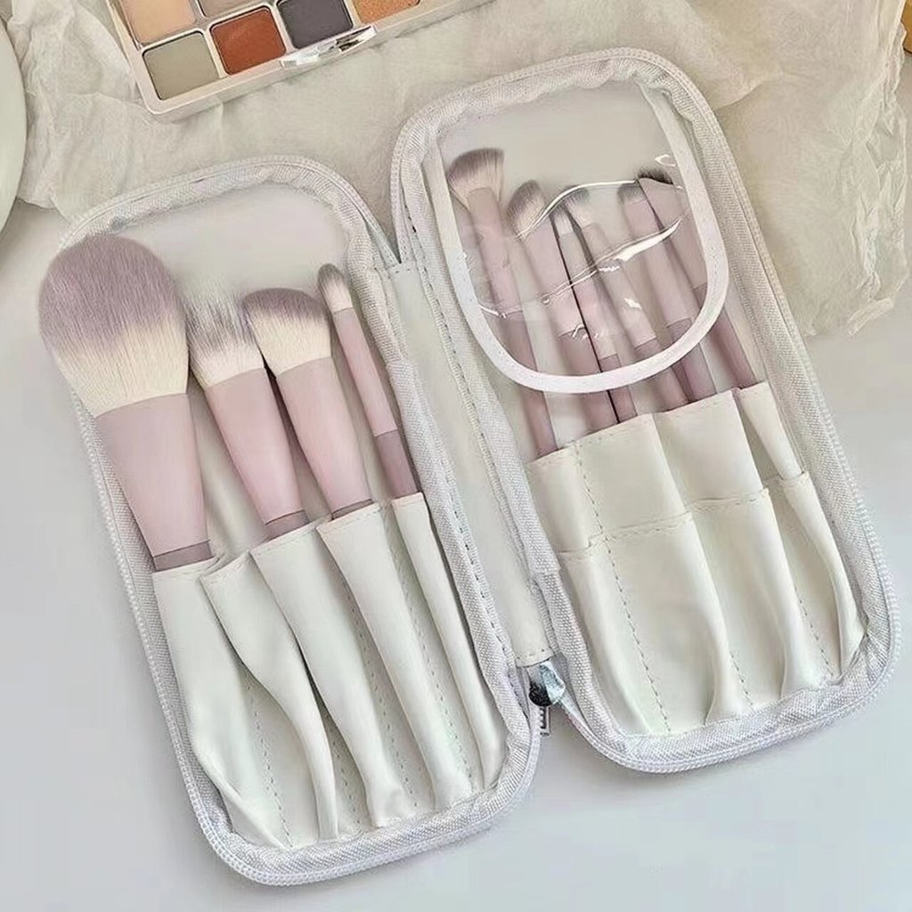 pincel maquiagem kit pincel maquiagem profissional Pincel de maquiagem roxo leite!Conjunto de 3/10 peças Star Dai Purple