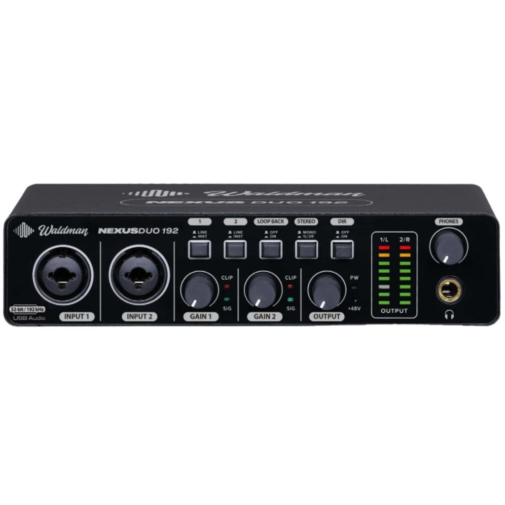 Interface de Áudio Waldman Nexus Duo 192 – 2 Canais
