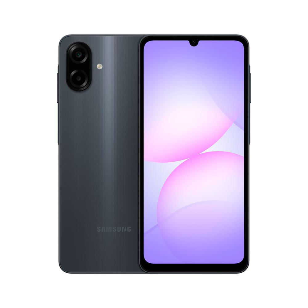 Smartphone Samsung Galaxy A07 128Gb Dual Chip 4G Tela 6.7 Câmera Dupla 2MP+50MP Preto