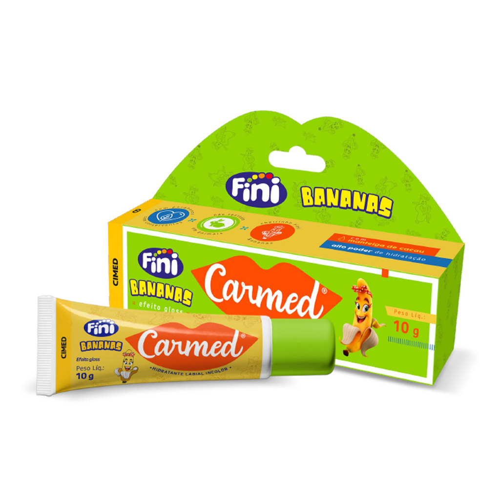 Hidratante labial Carmed Fini Bananas 10g