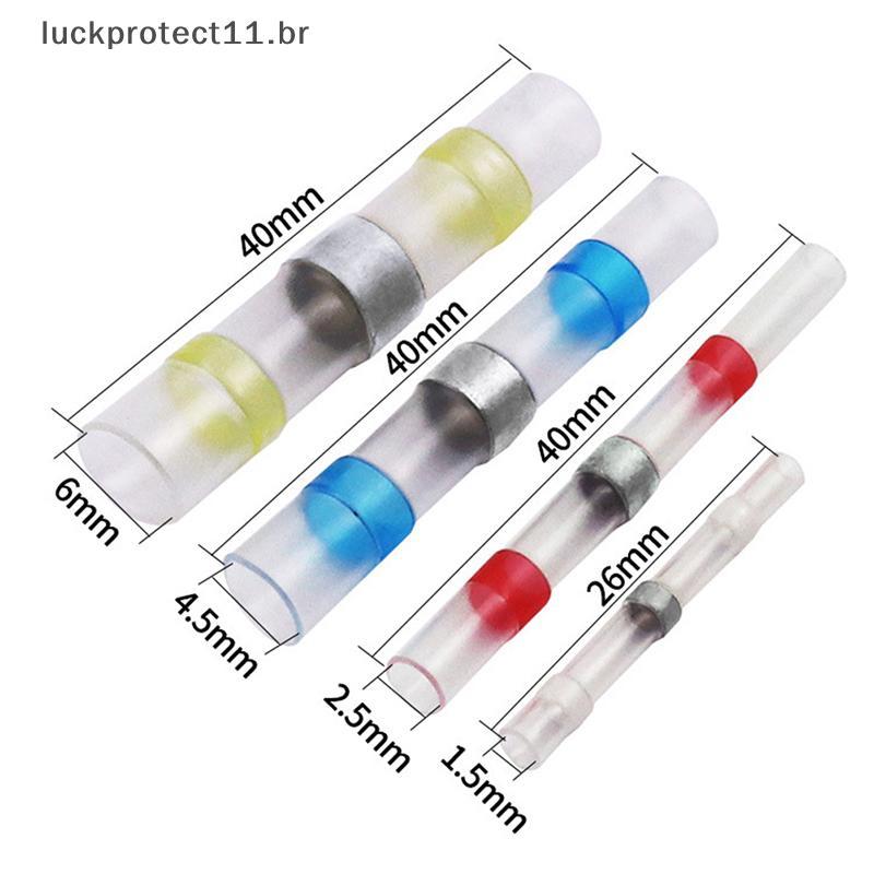 LTBR 50 Unidades De Manga De Solda Termo Retrátil À Prova D'água Kit De Tubo Conector De Emenda De Fio ~