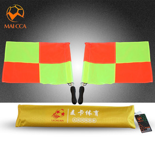 MAICCA bandeira de canto de futebol, bandeira lateral de árbitro, bandeira de patrulha, assistente de árbitro, bandeira 