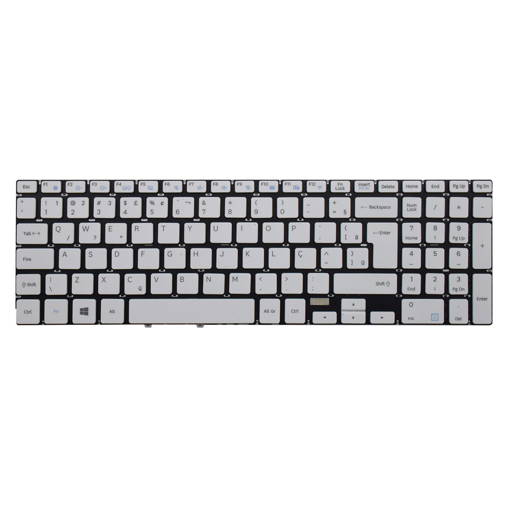 Teclado para Notebook Samsung Expert NP350XAA-KF3BR Branco