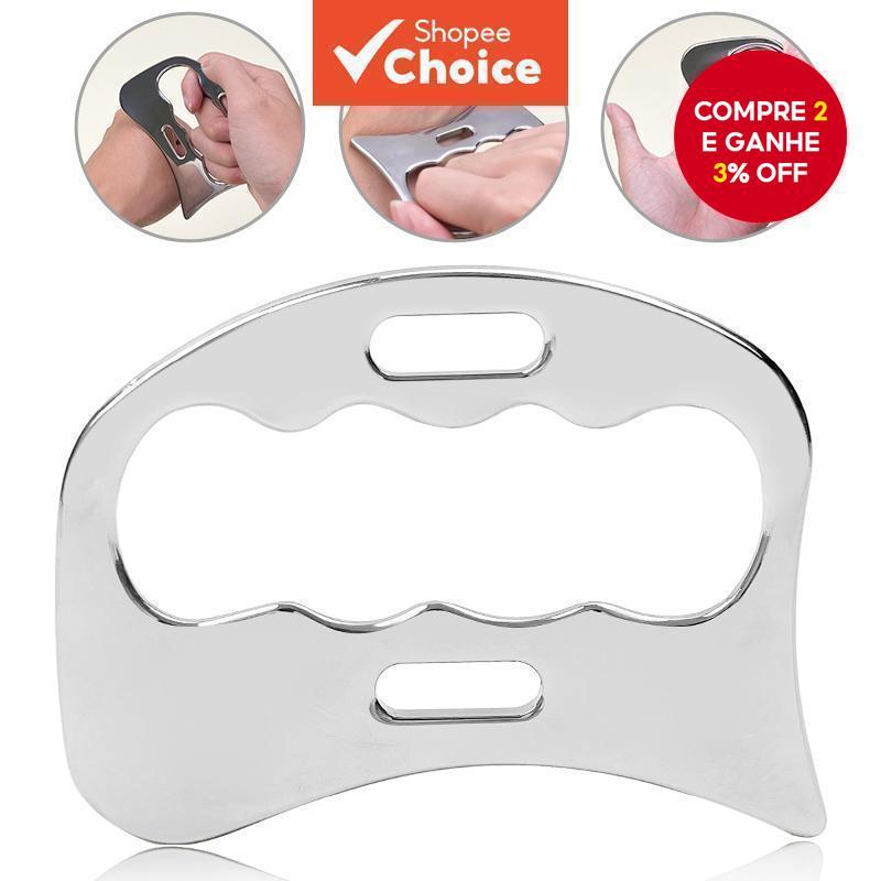 Ferramenta de massagem de aço inoxidável faca solta muscular raspagem faca de fáscia corporal