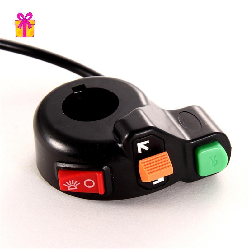 [INTH] Universal 7/8'Motocicleta ATV Bicicleta Buzina Iniciar Botão Desliga Interruptor De Matar [Melhor]