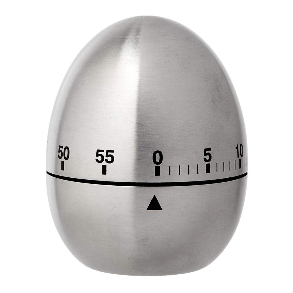 Timer Ovo Cozido Temporizador Inox Gema Controle De Tempo Cozinha Termômetro Ponto Certo Médio Mole Duro Cozimento