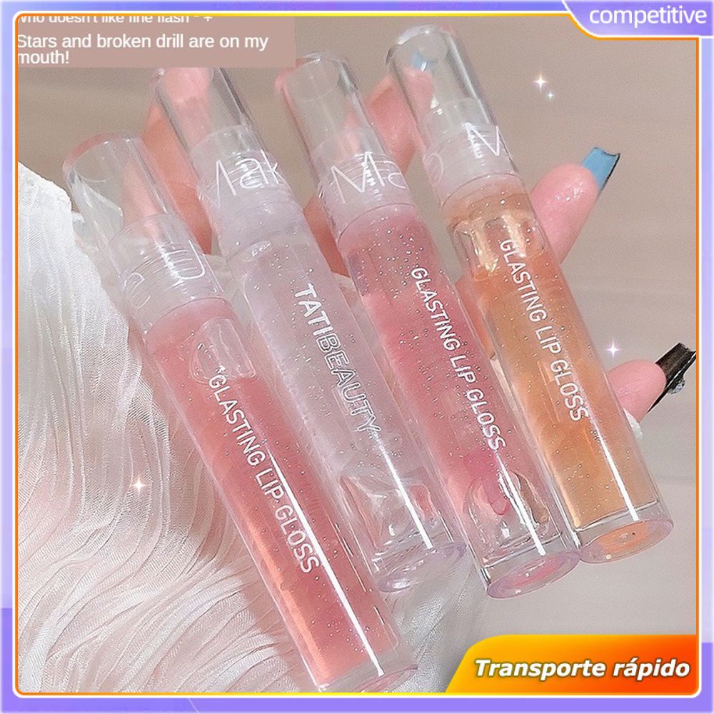 TATI BEAUTY Hidratante Labial Honey Water Light Beleza E Saúde Modifica A Cor Da Pele Gloss Labial Estudantil 
