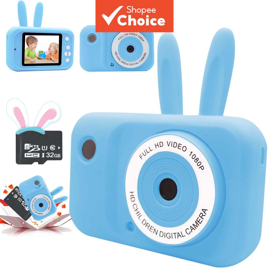 Câmera Digital Dinossauro Brinquedo Portátil Mini Gravador De Vídeo Presente Aniversário Natal Para Meninos Meninas Cria