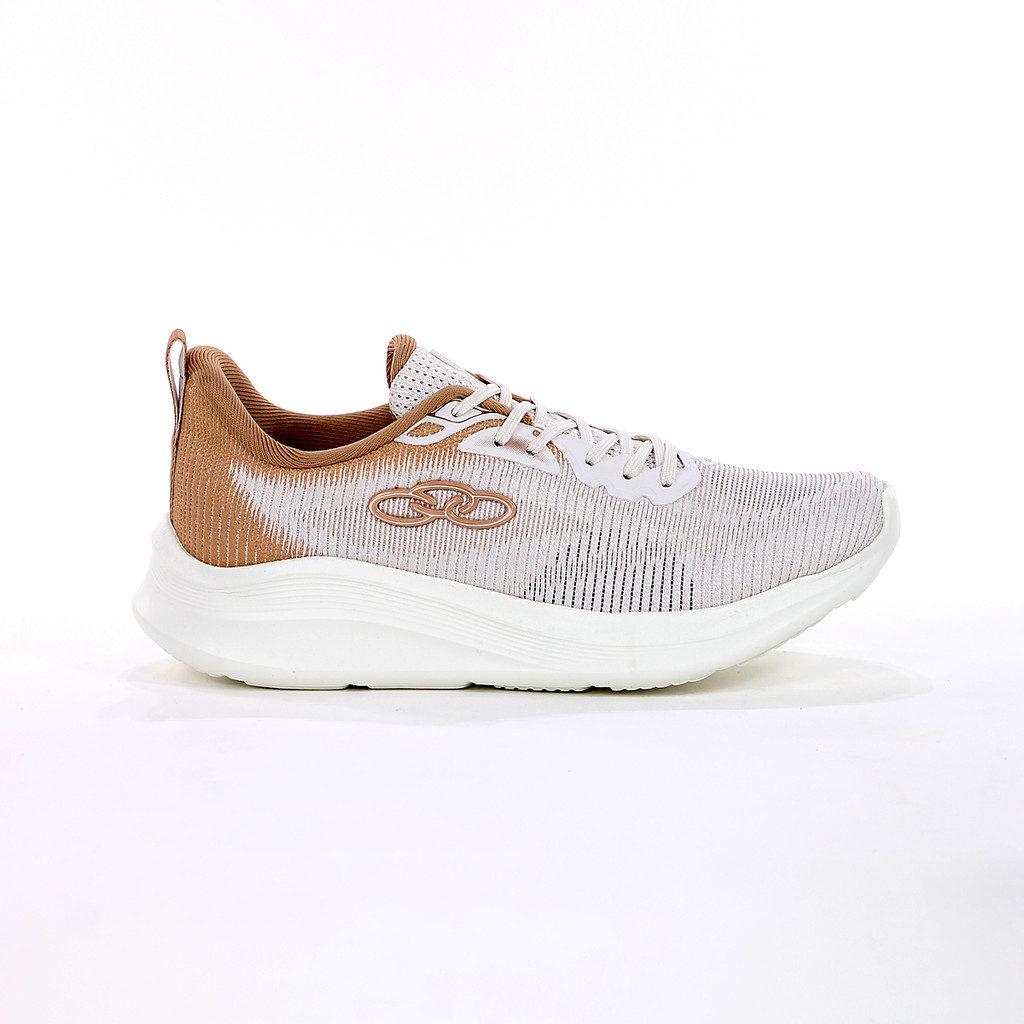 Tênis Olympikus Jade Branco e Bege - Feminino