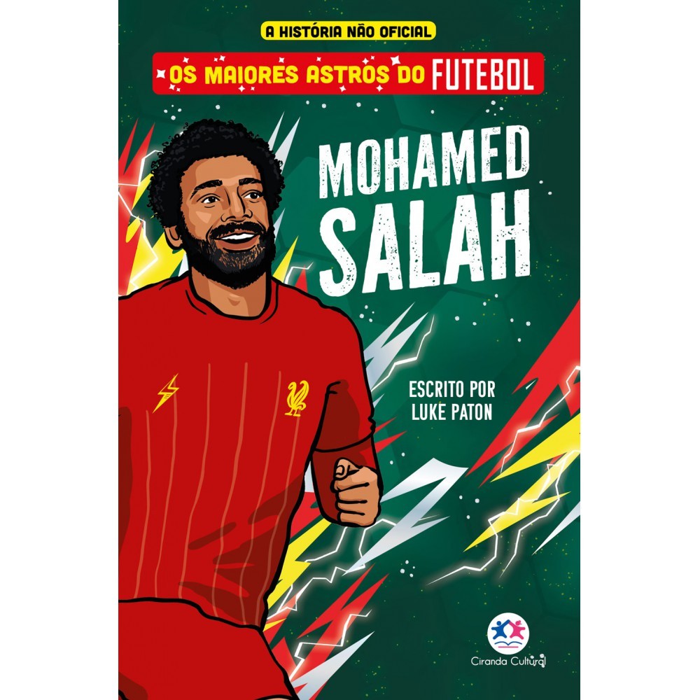 Livro Os maiores astros do futebol - Mohamed Salah
