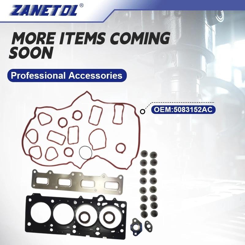 Conjunto De Peças De Junta Do Kit De Motor ZANETOL Para CHRYSLER PT CRUISER 2002 ~ 2010 300 2006 JEEP GRAND CHEROKEE 200