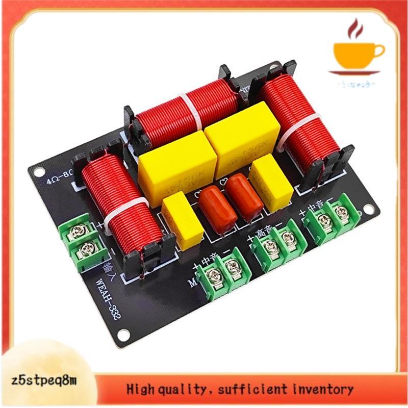 - 332 200W 3 Way Crossover 2 Midrange 1 Divisor De Frequência Agudo Alto-Falante De Áudio KTV Modelo A