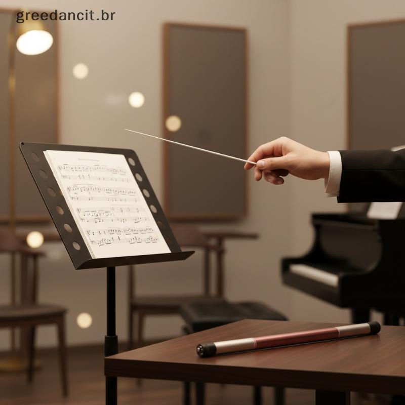 Sti De Armazenamento De Tubo De Fibra De Condução De Orquestra Dema Para Condutores Portáteis E Leves Eventos Musicais