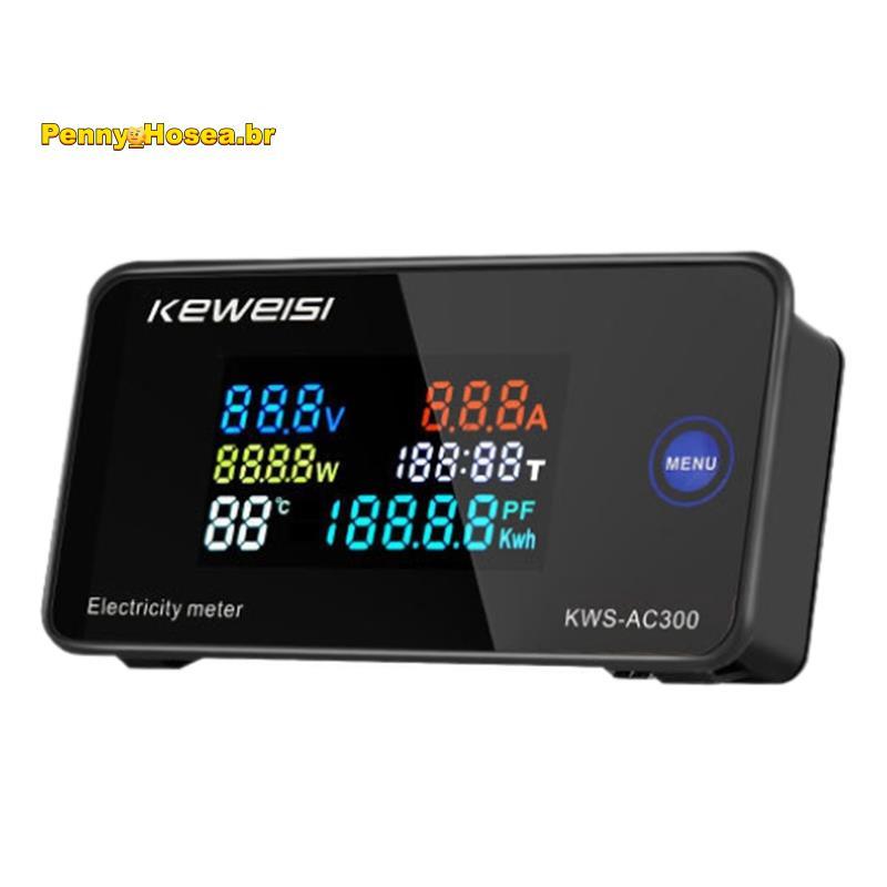 [Vendas Quentes P] KEWEISI , KWS-AC300 Voltímetro Digital AC 50-300V Tensão 45-65Hz Medidor De Energia LED Wattímetro 0-