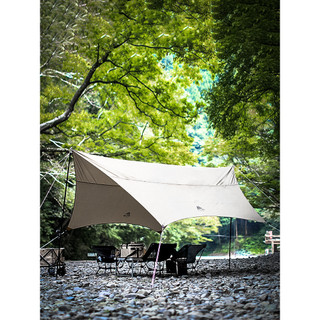 Japão japão VSTLAND dossel ao ar livre acampamento dobrável à prova de vento carro isolamento térmico Hexagonal pára-sol