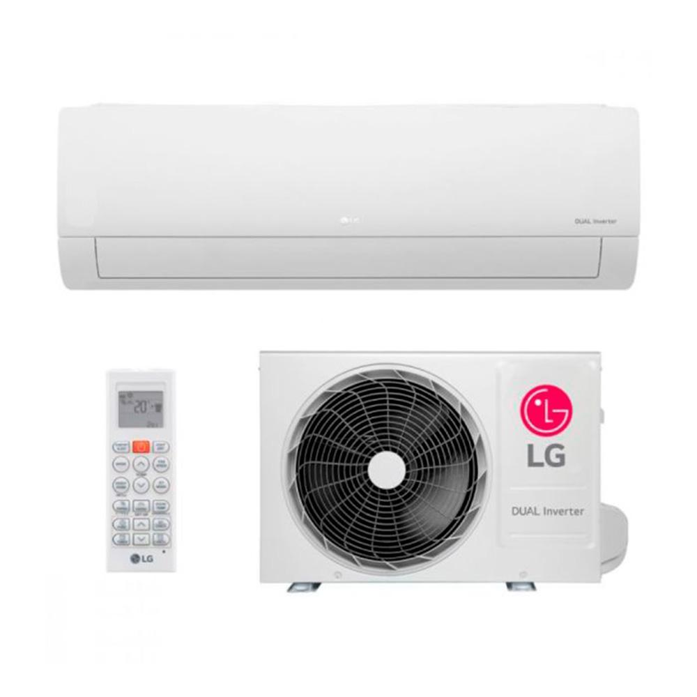 Ar Condicionado Split 18000 BTUs LG AI Dual Inverter Compact Frio S3-Q18KLQAL - 220V