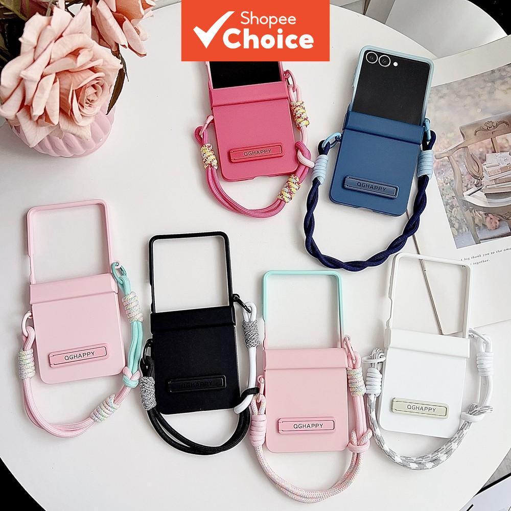 Design Simples e Moderno - Capa Antiderrapante Zflip3 Flip4 Flip5 Flip6 Flip7 FE para Samsung Galaxy Z Flip 7 6 5 4 3