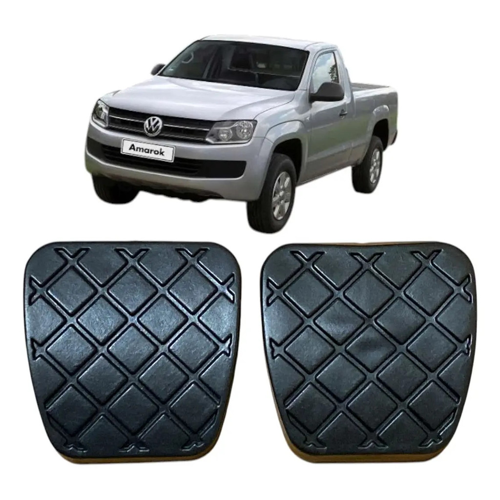 Kit Capa Pedal Freio E Embreagem Amarok 2010 2011 2012 2013