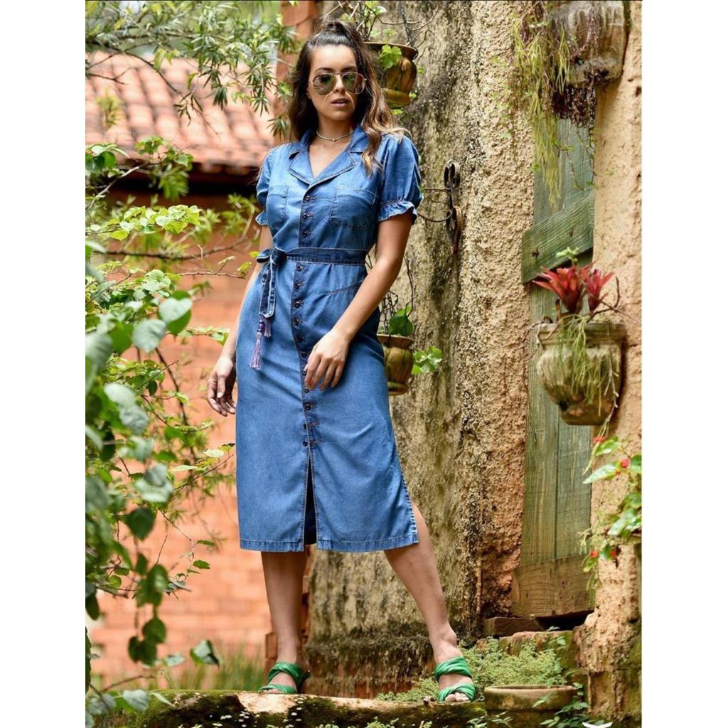 Vestido Jens Max Dress com Faixa
