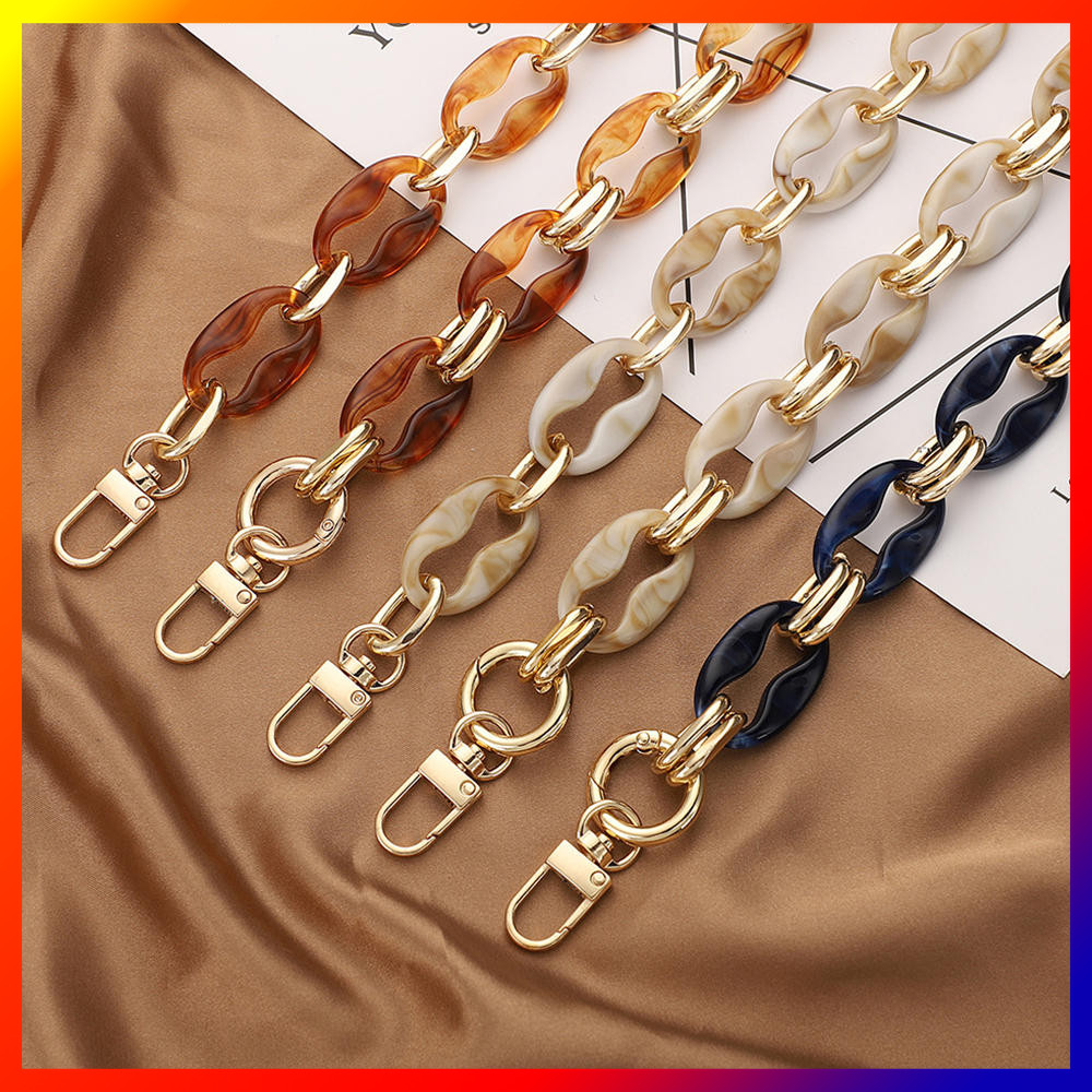 Alça De Bolsa De Ombro De Resina , Correntes Acrílica , Corrente De 40/60cm , Acessórios Para Moda , Artesanato DIY , De