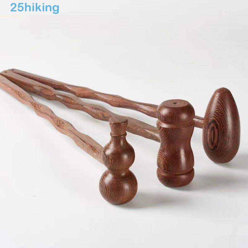 Martelo De Massagem Nas Costas Para Caminhada , Bastão Massageador Em Forma De Cabaça Relaxante , Asa De Placa De Palmas