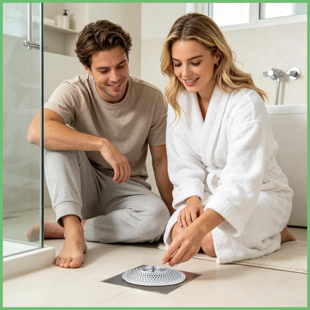 Coletor De Cabelo Chuveiro Dreno Manchar Capa Rolha Doméstico Para Aluguel Casa Banheiro Lavanderia Cozinha kouzxbr