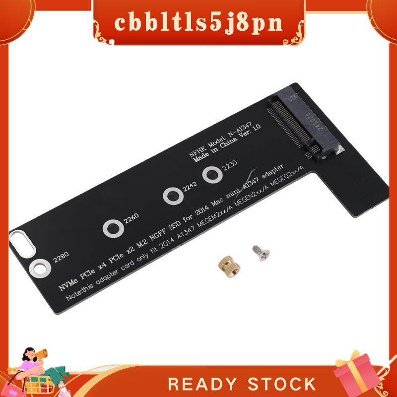 Placa Conversora SSD NVMe M2 Para Aplicação Mini 2014 A1347 MEGEN2 MEGEQ2 Raiser PCI Express NGFF 760P 600P Riser Card