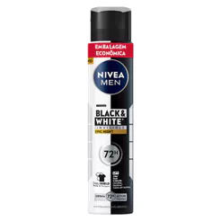 Desodorante Nivea Men Aerossol Black e White Invisible Epic Night Antitranspirante 72h 200ml Embalagem Econômica