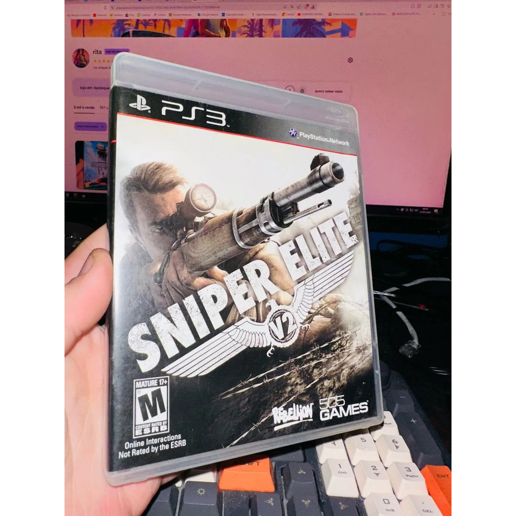 Jogo Sniper Elite V2 Ps3