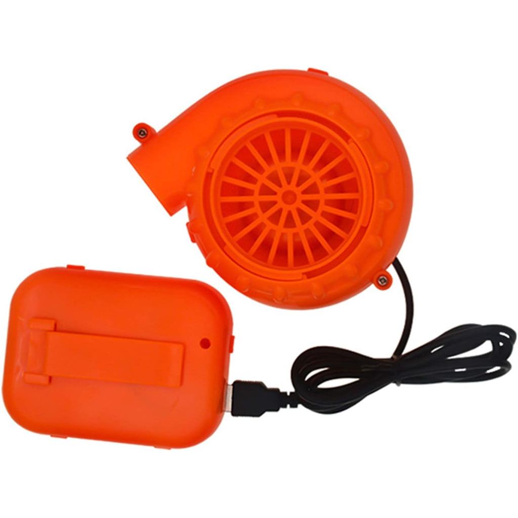 Ventilador Inflável Kiddale para Fantasias, Mini Ventiladores Portáteis para Fantasias de Dinossauro ou Outras Roupas In