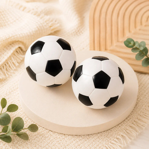 Kit 2 Bolas Futebol Bolinha Decoração Copa Bebê Mesversário
