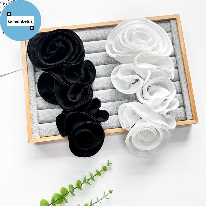 KAM 3D Floral Feito À Mão Flor Patch Applique Para Vestido De Noiva Decoração DIY BR
