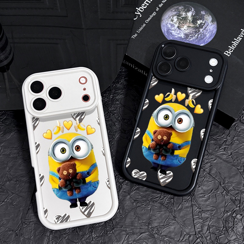 Capinha bob minion para samsung a15 a13 a12 a05 a03 a23 a32 a54 a14 a20 a35 a71 a25 a72 m34 a53 capa silicone