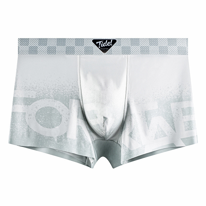 Nova Chegada Roupa Interior Masculina , Legal Streetwear Graffiti Impressão , Tecido De Seda Gelo Ultra Suave , Anti-Odo