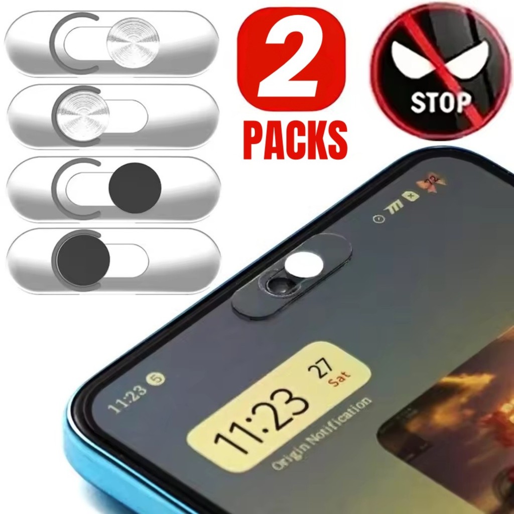 Metal Transparente Deslizante Webcam Capa Slider Para Android Telefone IPad Portátil Celular Lente Privacidade Cobre Ade