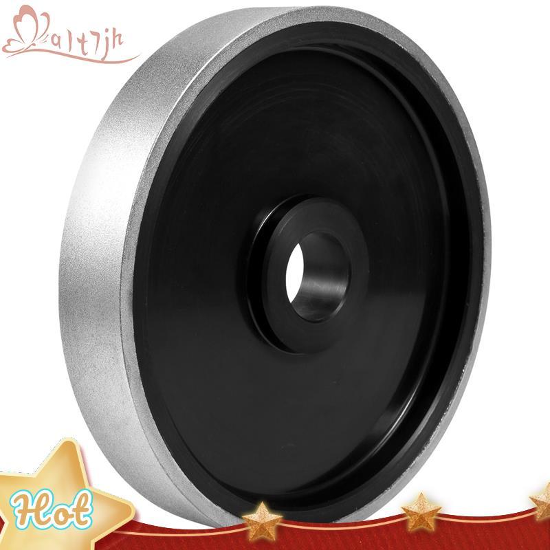 Rebolo De Joias Lapidárias De 6 Polegadas X 1 Polegada Com Furo De Mandril De (Para Mármore De Pedra De Vidro Gem)-400