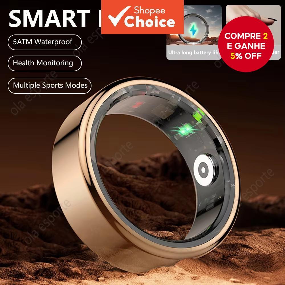 Para Android Feminino Anel Inteligente Oxigênio No Sangue Freqüência Cardíaca Monitoramento Do Sono À Prova Dwaterproof