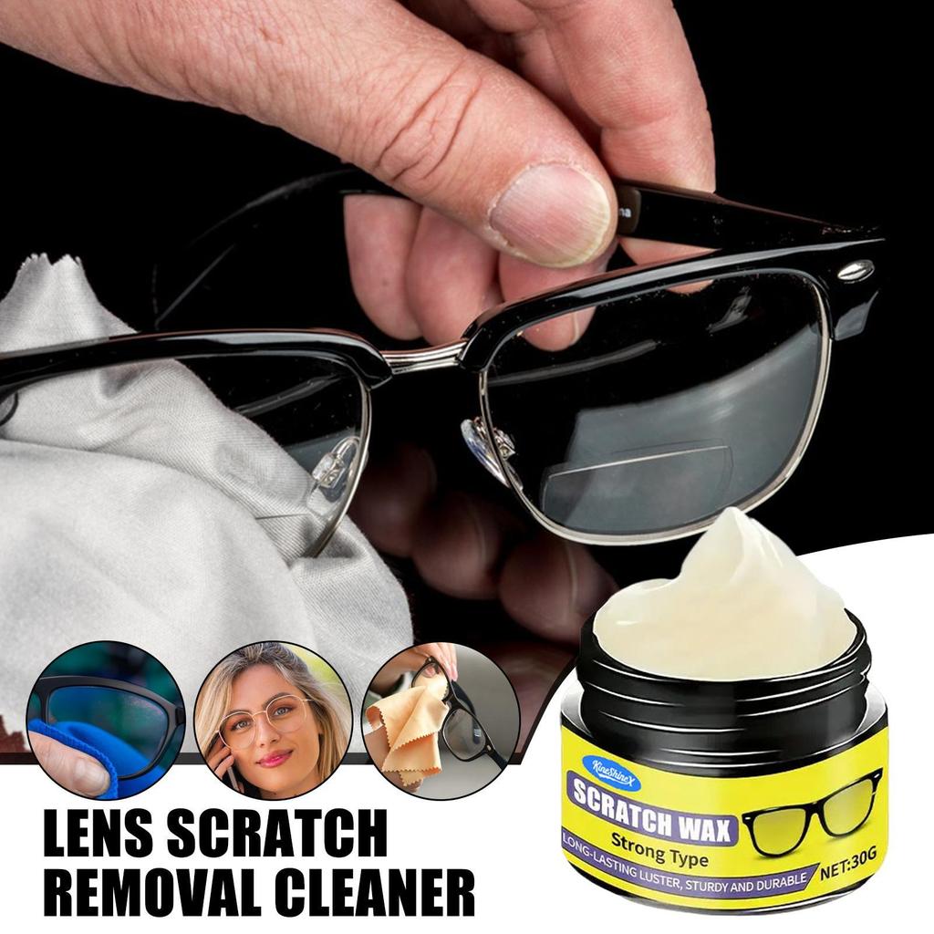 Removedor De Arranhões De Óculos 30g , Limpador De Reparo De Moagem De Lentes Para Casa , Escola , Escritório , Viagem D