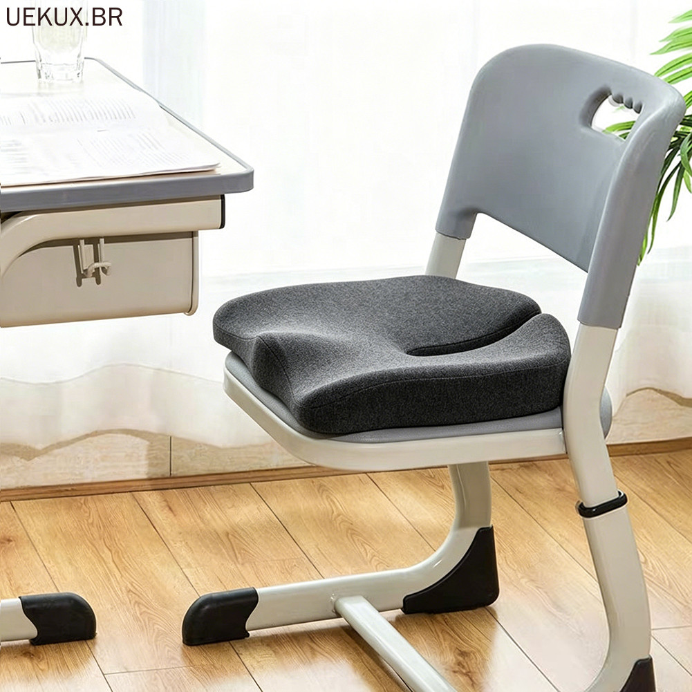 Almofada De Peido Antiderrapante Para Cadeira De Computador Memorys Foam Comfort IPillow Quarto