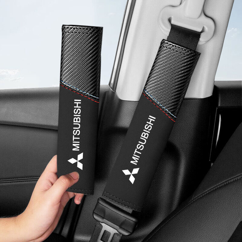 1 unidade / 2 unidades Adequado para Mitsubishi X-pander Pajero L200 L300 Triton Galant Asx Lancer Capa de Cinto de Segu