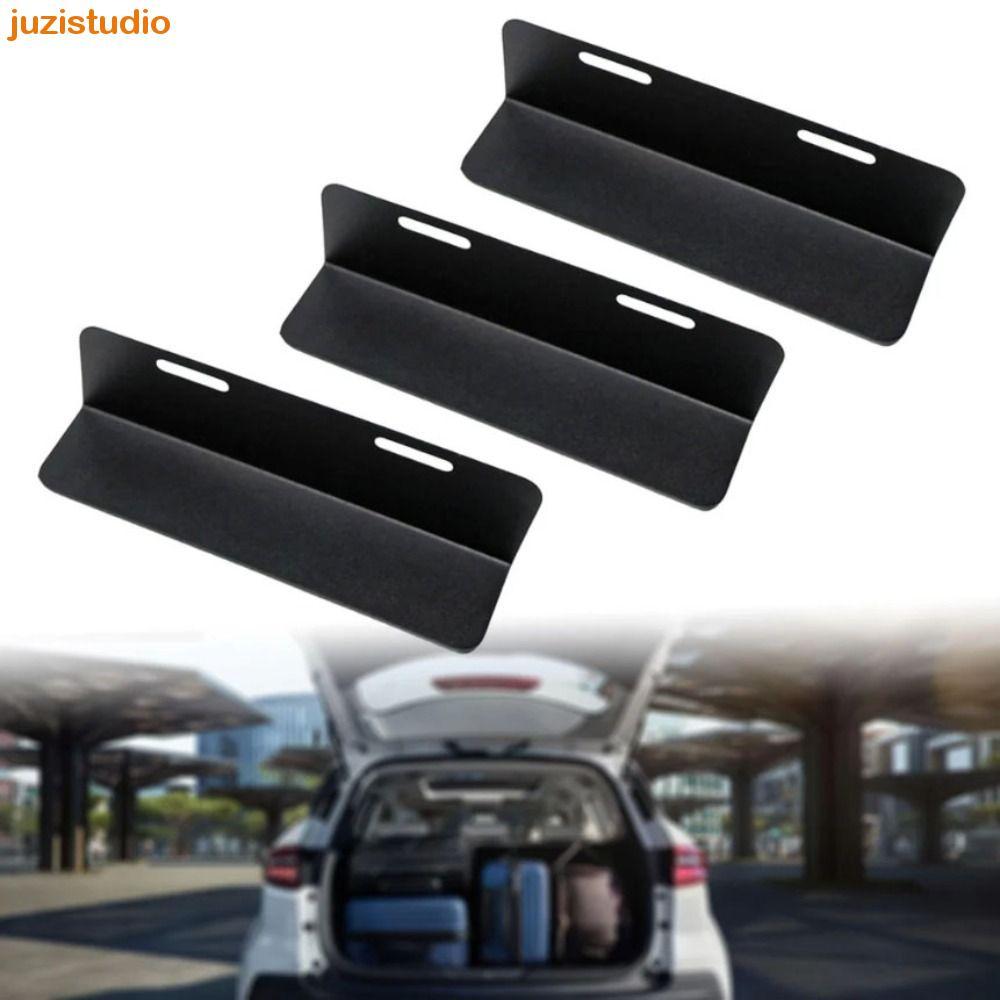 JUZISTUDIO 3pcs Divisor De Carga , Divisores De Metal Antiderrapante Porta-Malas De Carro , Separador De Inicialização D