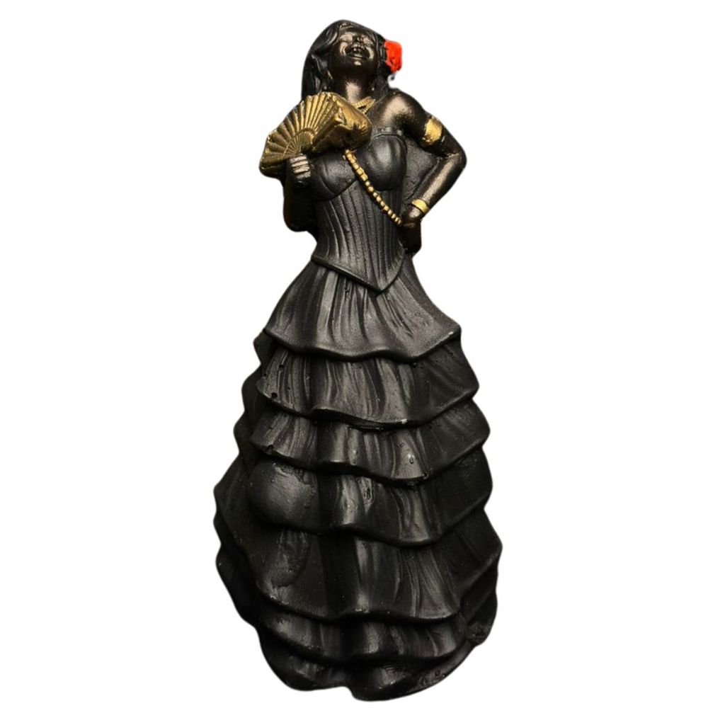 Pomba Gira Sete Saias (D) (P) 14 cm - Imagem Umbanda Candomble